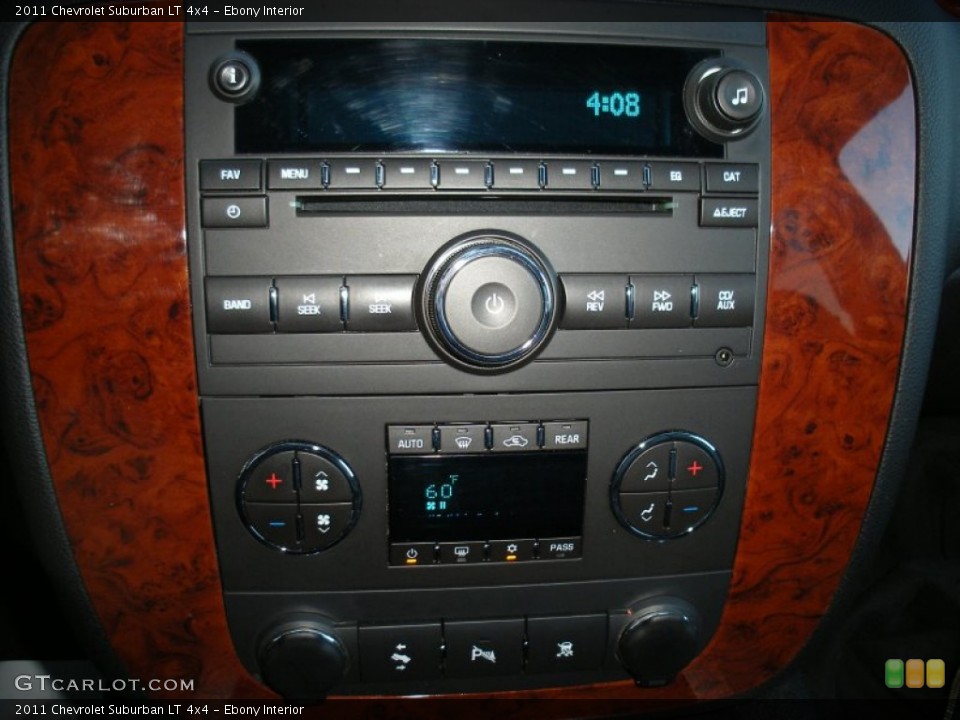 Ebony Interior Controls for the 2011 Chevrolet Suburban LT 4x4 #59538037