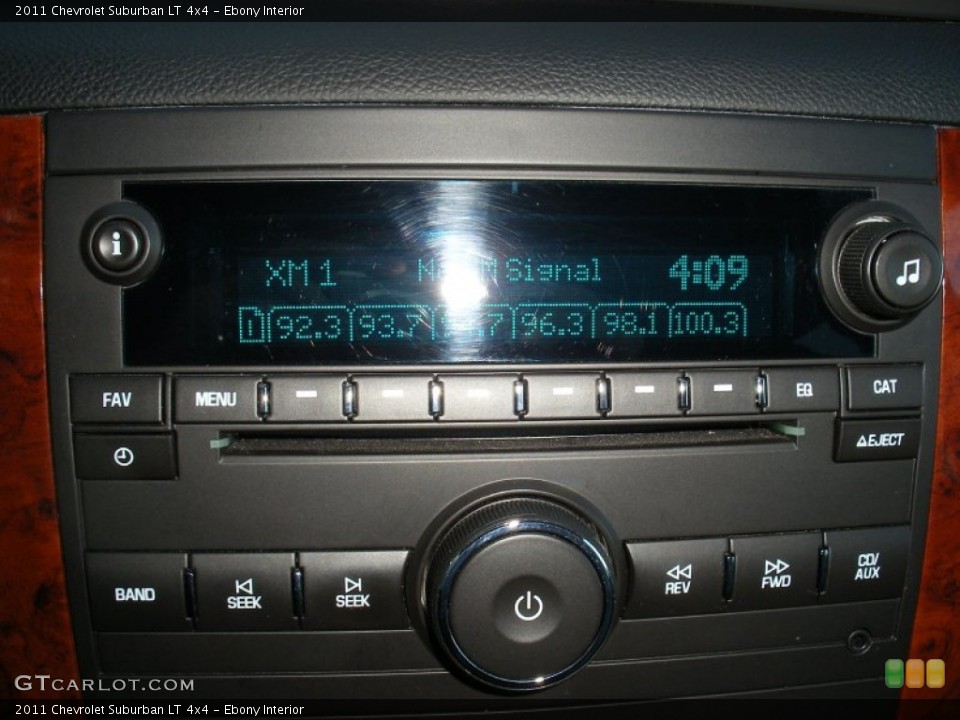 Ebony Interior Audio System for the 2011 Chevrolet Suburban LT 4x4 #59538046
