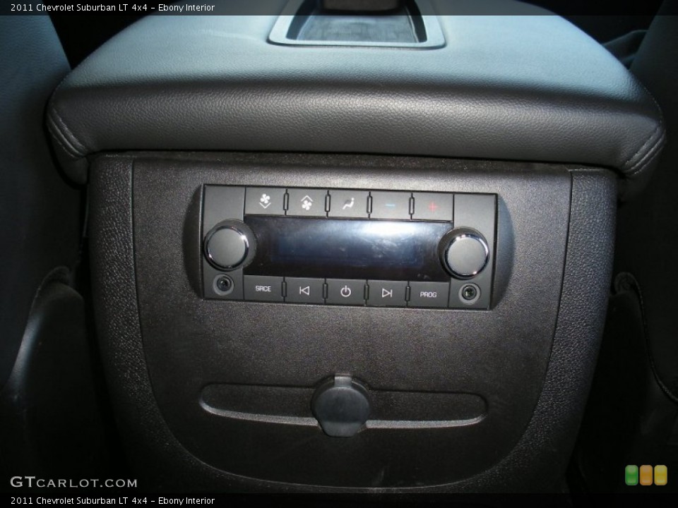 Ebony Interior Controls for the 2011 Chevrolet Suburban LT 4x4 #59538055
