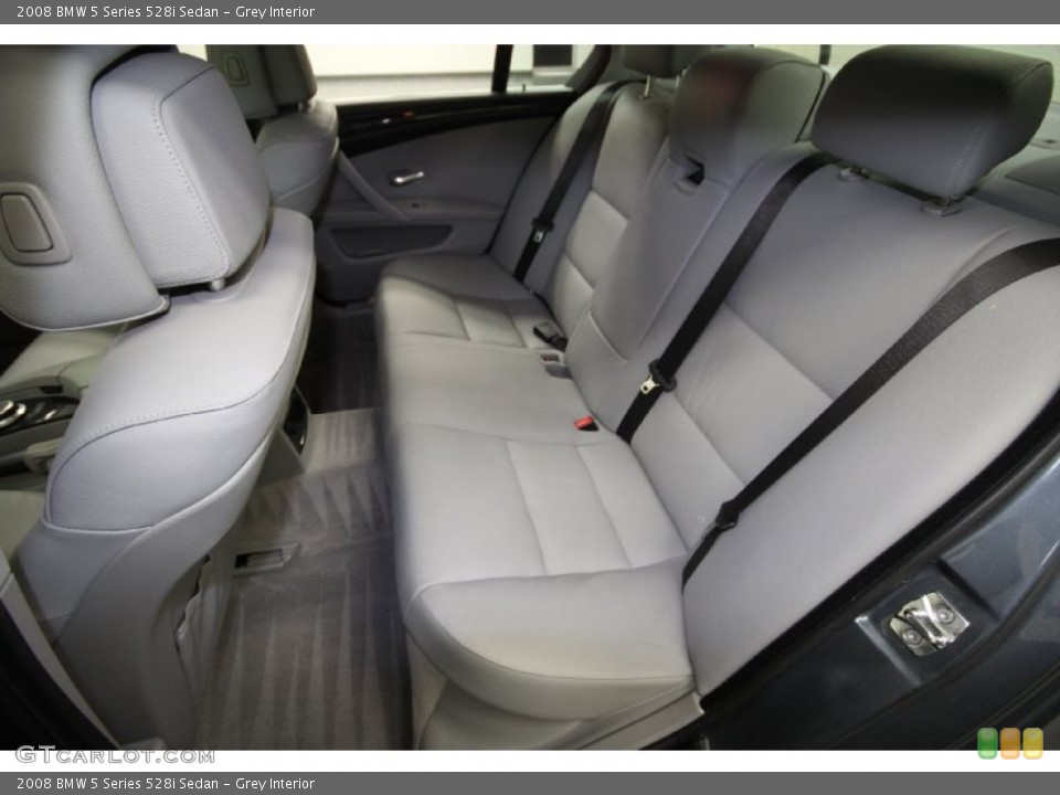 Grey Interior Photo for the 2008 BMW 5 Series 528i Sedan #59538864