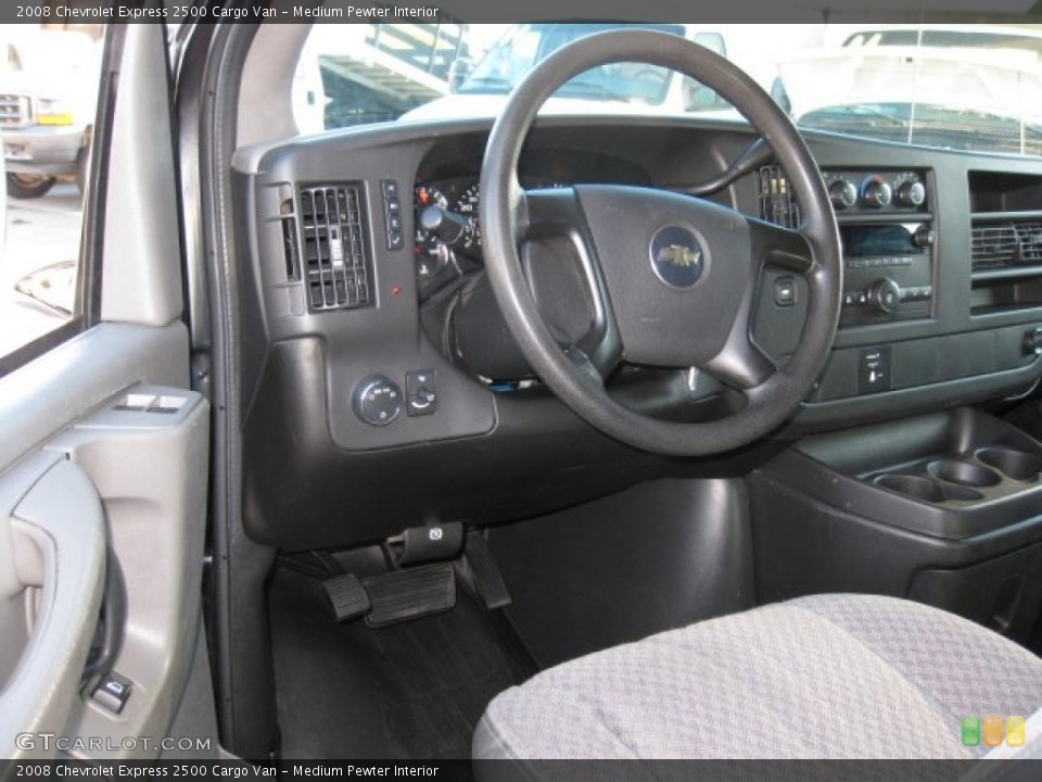 Medium Pewter Interior Dashboard for the 2008 Chevrolet Express 2500 Cargo Van #59539222