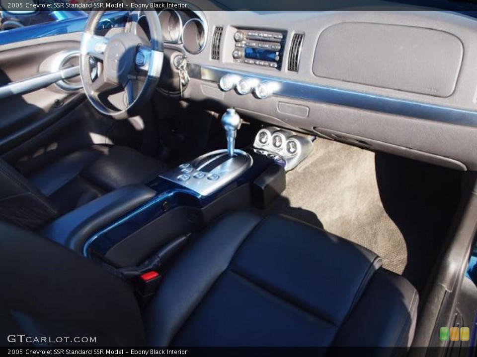 Ebony Black Interior Dashboard for the 2005 Chevrolet SSR  #59539813