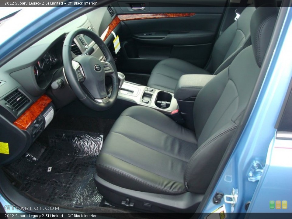 Off Black Interior Photo for the 2012 Subaru Legacy 2.5i Limited #59540554