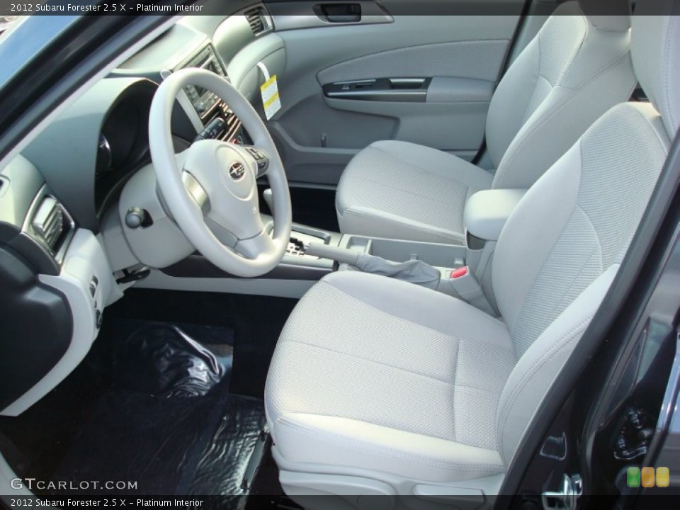 Platinum Interior Photo for the 2012 Subaru Forester 2.5 X #59540631