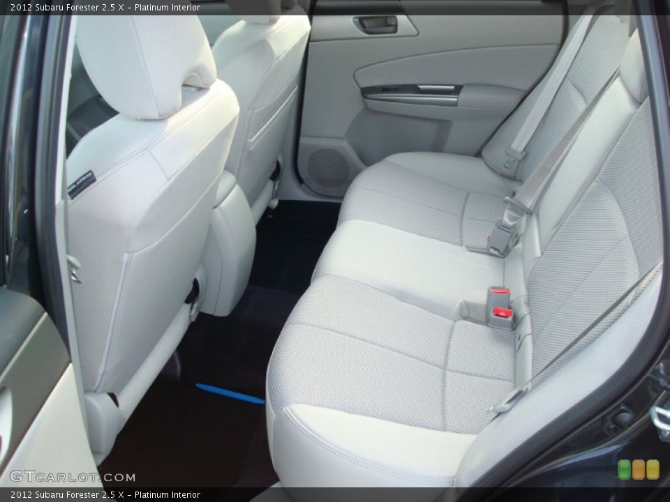 Platinum Interior Photo for the 2012 Subaru Forester 2.5 X #59540640