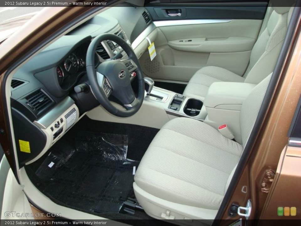 Warm Ivory Interior Photo for the 2012 Subaru Legacy 2.5i Premium #59540908