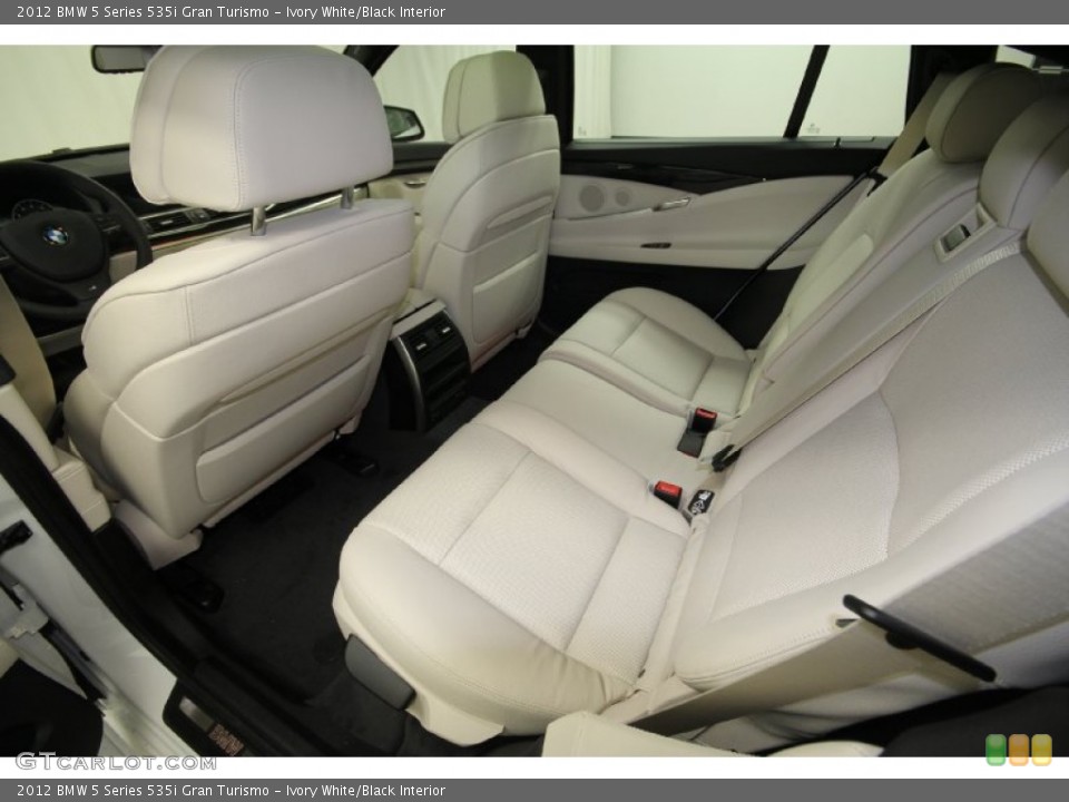 Ivory White/Black Interior Photo for the 2012 BMW 5 Series 535i Gran Turismo #59542068