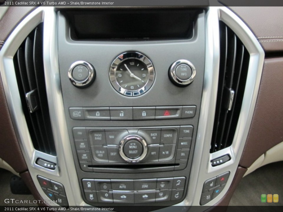 Shale/Brownstone Interior Controls for the 2011 Cadillac SRX 4 V6 Turbo AWD #59542580