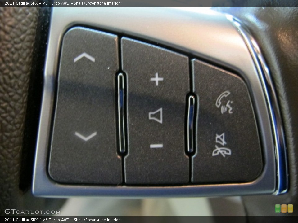 Shale/Brownstone Interior Controls for the 2011 Cadillac SRX 4 V6 Turbo AWD #59542701