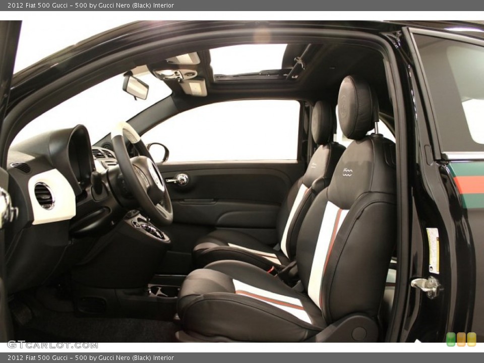 500 by Gucci Nero (Black) Interior Photo for the 2012 Fiat 500 Gucci #59544267