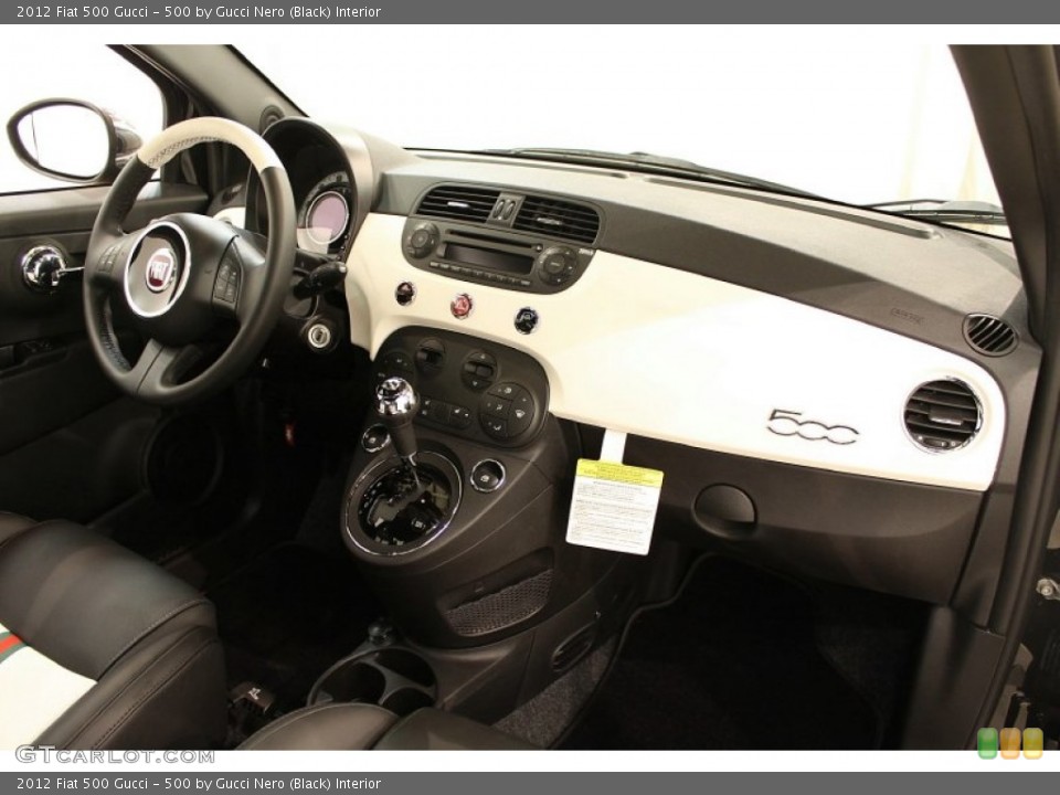 500 by Gucci Nero (Black) Interior Dashboard for the 2012 Fiat 500 Gucci #59544351