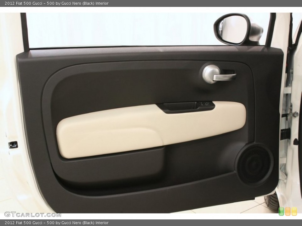 500 by Gucci Nero (Black) Interior Door Panel for the 2012 Fiat 500 Gucci #59544546