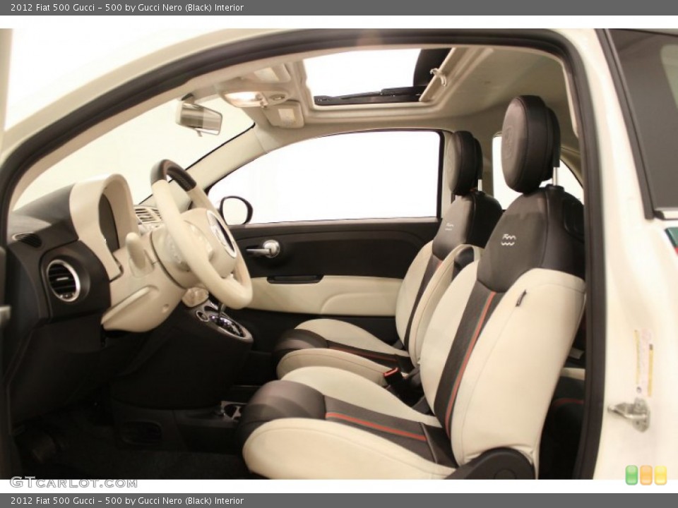 500 by Gucci Nero (Black) Interior Photo for the 2012 Fiat 500 Gucci #59544570