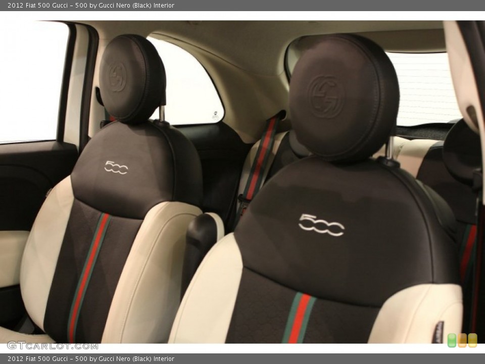 500 by Gucci Nero (Black) Interior Photo for the 2012 Fiat 500 Gucci #59544599