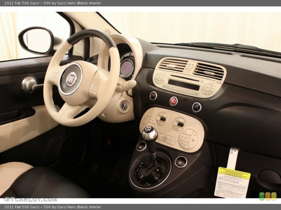 500 by Gucci Nero (Black) Interior Dashboard for the 2012 Fiat 500 Gucci #59544675
