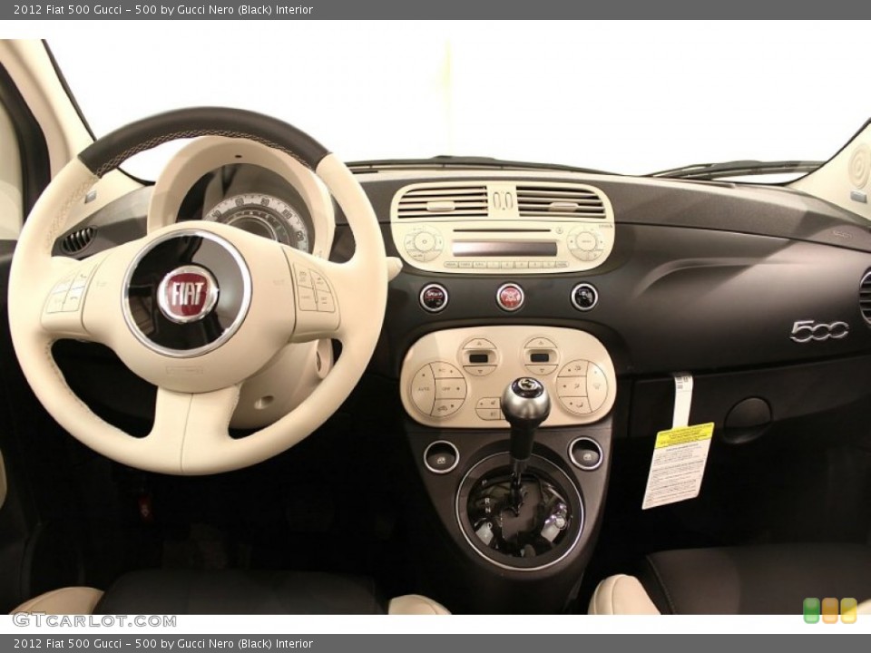 500 by Gucci Nero (Black) Interior Dashboard for the 2012 Fiat 500 Gucci #59544731
