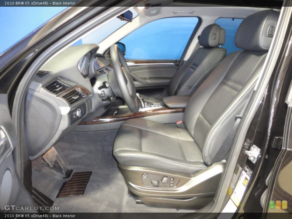 Black Interior Photo for the 2010 BMW X5 xDrive48i #59546745