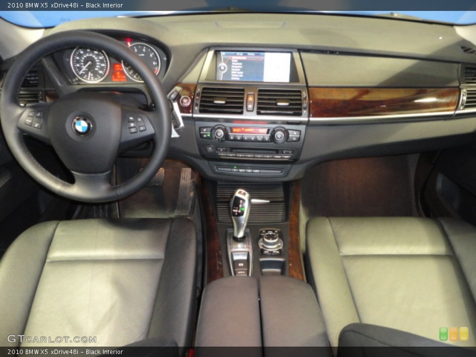 Black Interior Dashboard for the 2010 BMW X5 xDrive48i #59546763