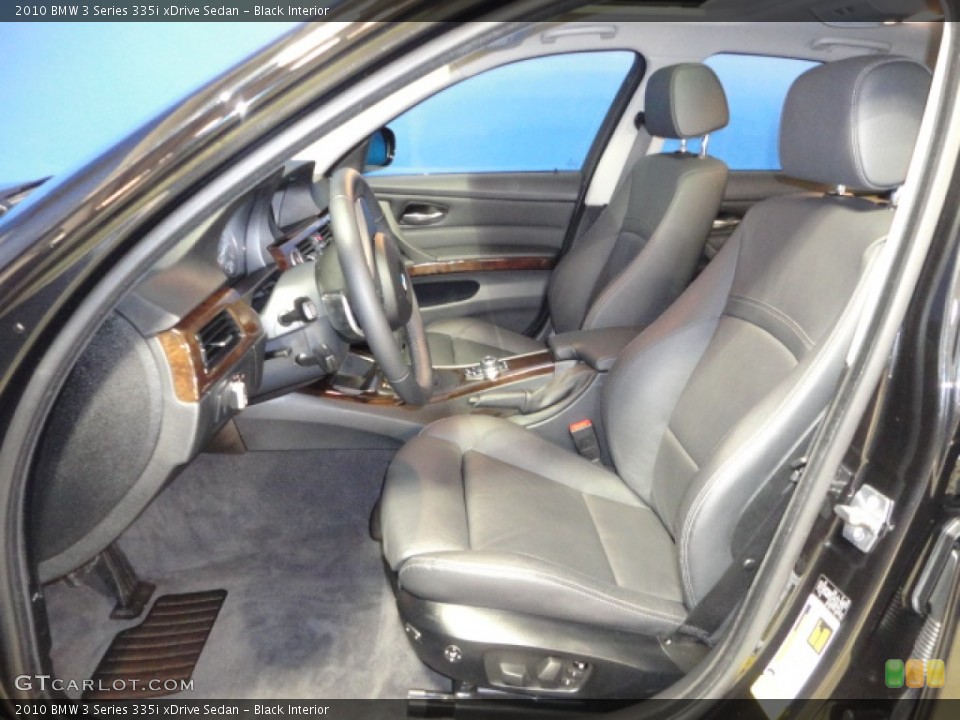 Black Interior Photo for the 2010 BMW 3 Series 335i xDrive Sedan #59547033