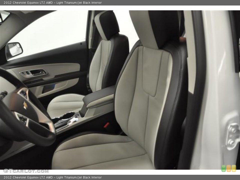 Light Titanium/Jet Black Interior Photo for the 2012 Chevrolet Equinox LTZ AWD #59547681