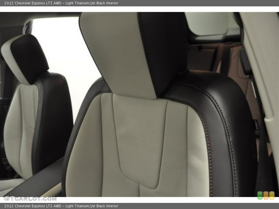 Light Titanium/Jet Black Interior Photo for the 2012 Chevrolet Equinox LTZ AWD #59547689