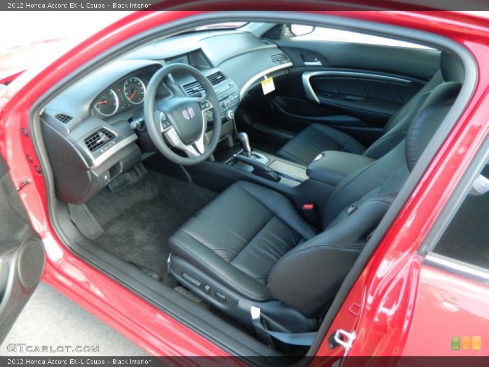 Black Interior Photo for the 2012 Honda Accord EX-L Coupe #59547726