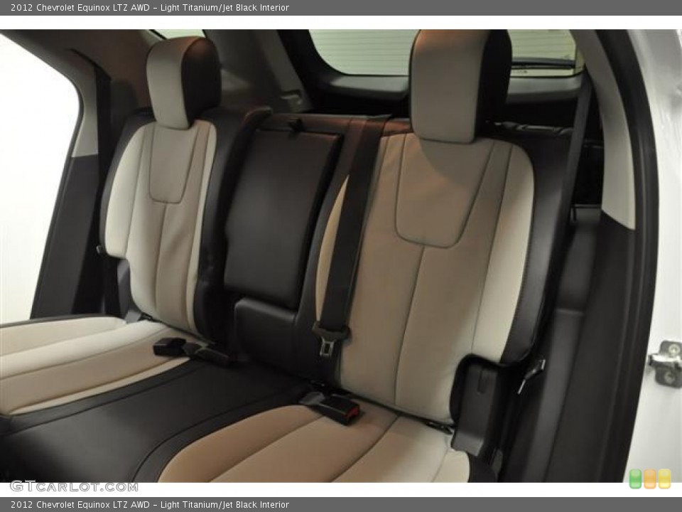 Light Titanium/Jet Black Interior Photo for the 2012 Chevrolet Equinox LTZ AWD #59547786