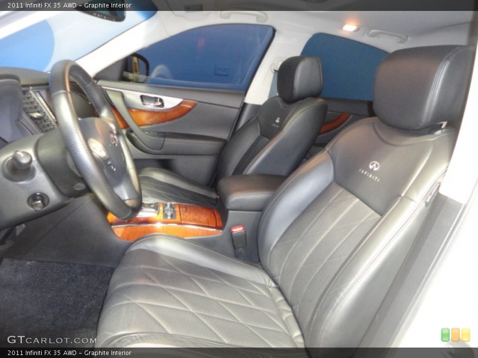 Graphite Interior Photo for the 2011 Infiniti FX 35 AWD #59547936