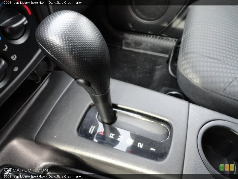 Dark Slate Gray Interior Transmission for the 2003 Jeep Liberty Sport 4x4 #59548116