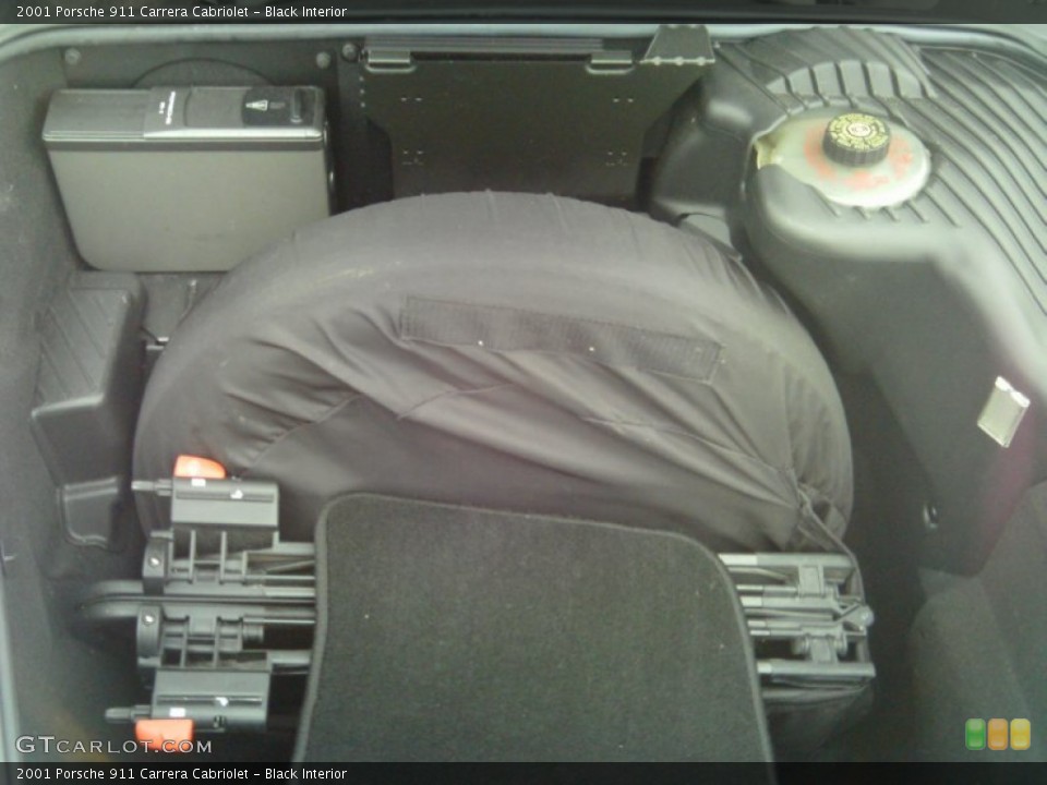 Black Interior Trunk for the 2001 Porsche 911 Carrera Cabriolet #59548401