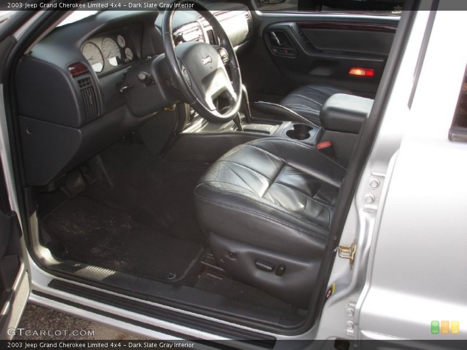 Dark Slate Gray Interior Photo for the 2003 Jeep Grand Cherokee Limited 4x4 #59548854