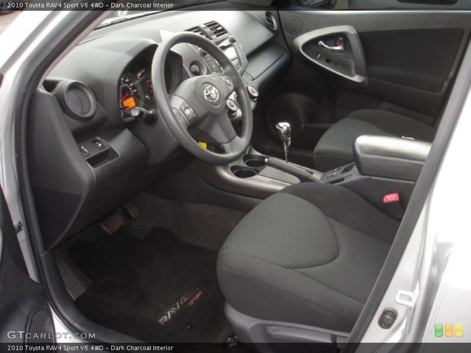 Dark Charcoal Interior Photo for the 2010 Toyota RAV4 Sport V6 4WD #59548998