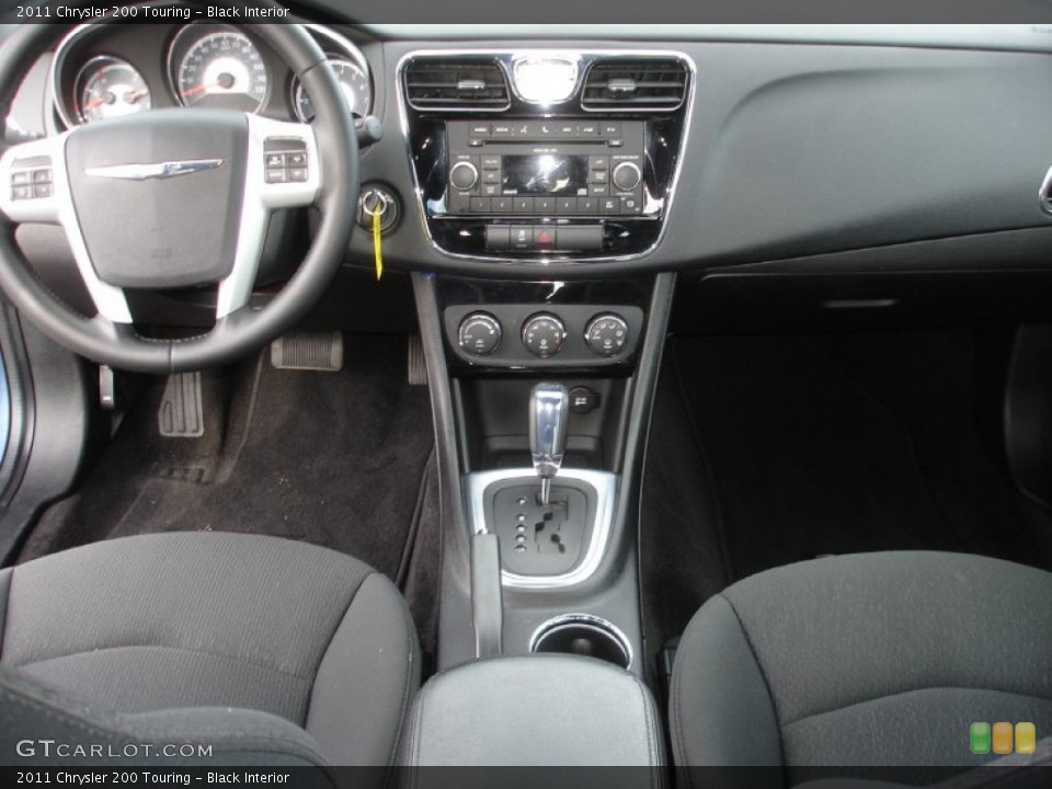 Black Interior Dashboard for the 2011 Chrysler 200 Touring #59549442