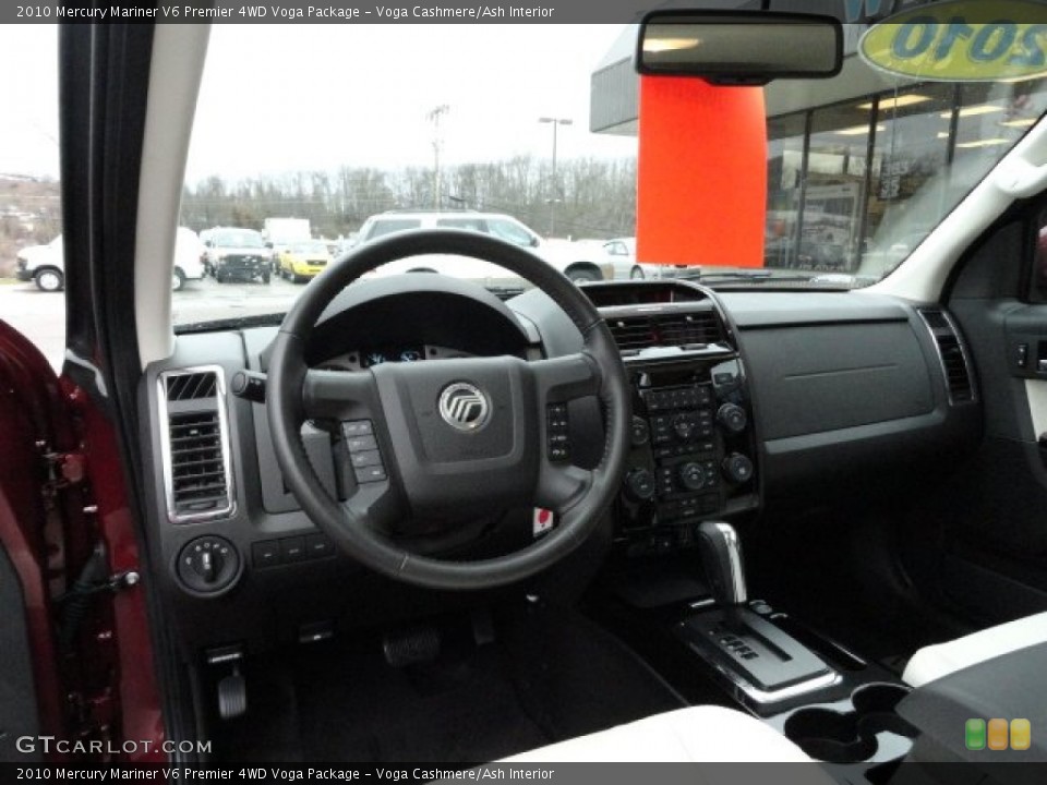 Voga Cashmere/Ash Interior Dashboard for the 2010 Mercury Mariner V6 Premier 4WD Voga Package #59549652