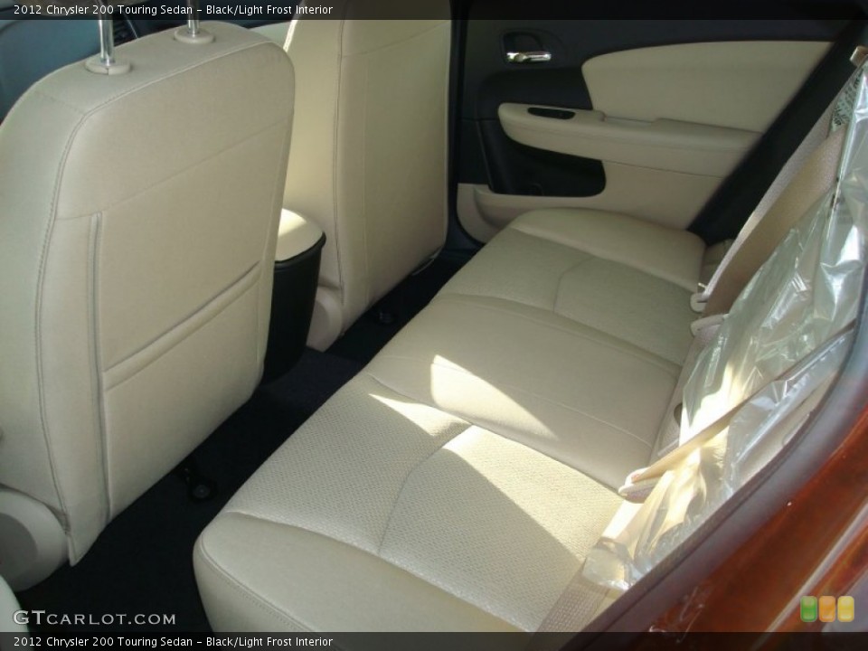 Black/Light Frost Interior Photo for the 2012 Chrysler 200 Touring Sedan #59550949
