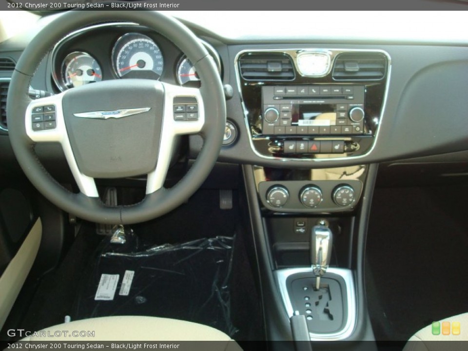 Black/Light Frost Interior Dashboard for the 2012 Chrysler 200 Touring Sedan #59550960