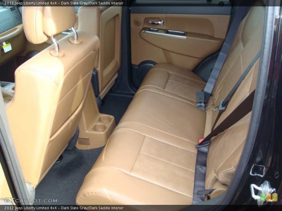 Dark Slate Gray/Dark Saddle Interior Photo for the 2012 Jeep Liberty Limited 4x4 #59551242