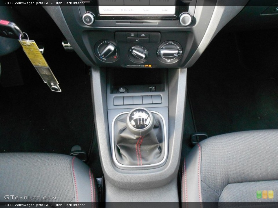 Titan Black Interior Transmission for the 2012 Volkswagen Jetta GLI #59551356