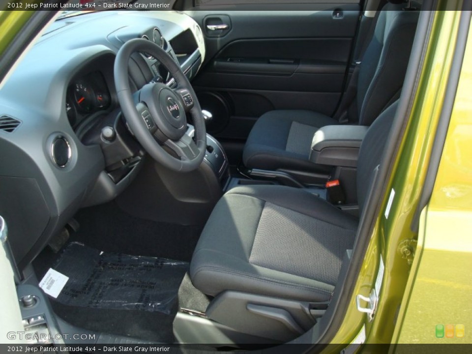 Dark Slate Gray Interior Photo for the 2012 Jeep Patriot Latitude 4x4 #59551380
