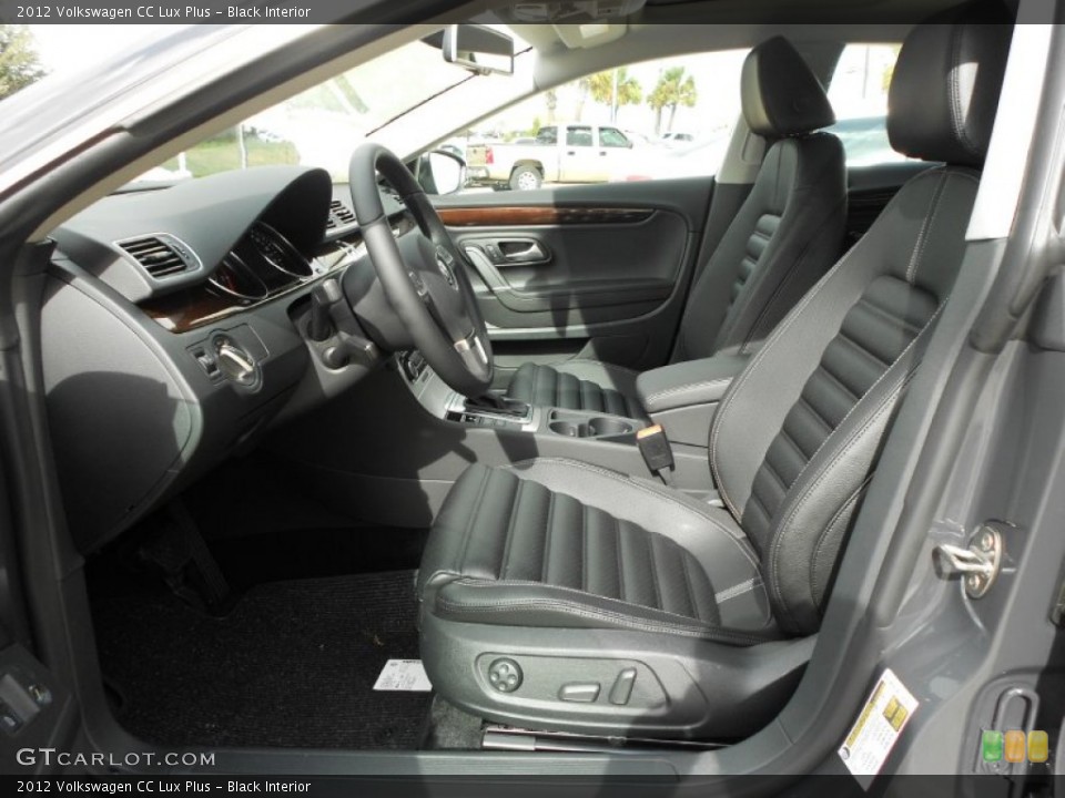 Black Interior Photo for the 2012 Volkswagen CC Lux Plus #59551497