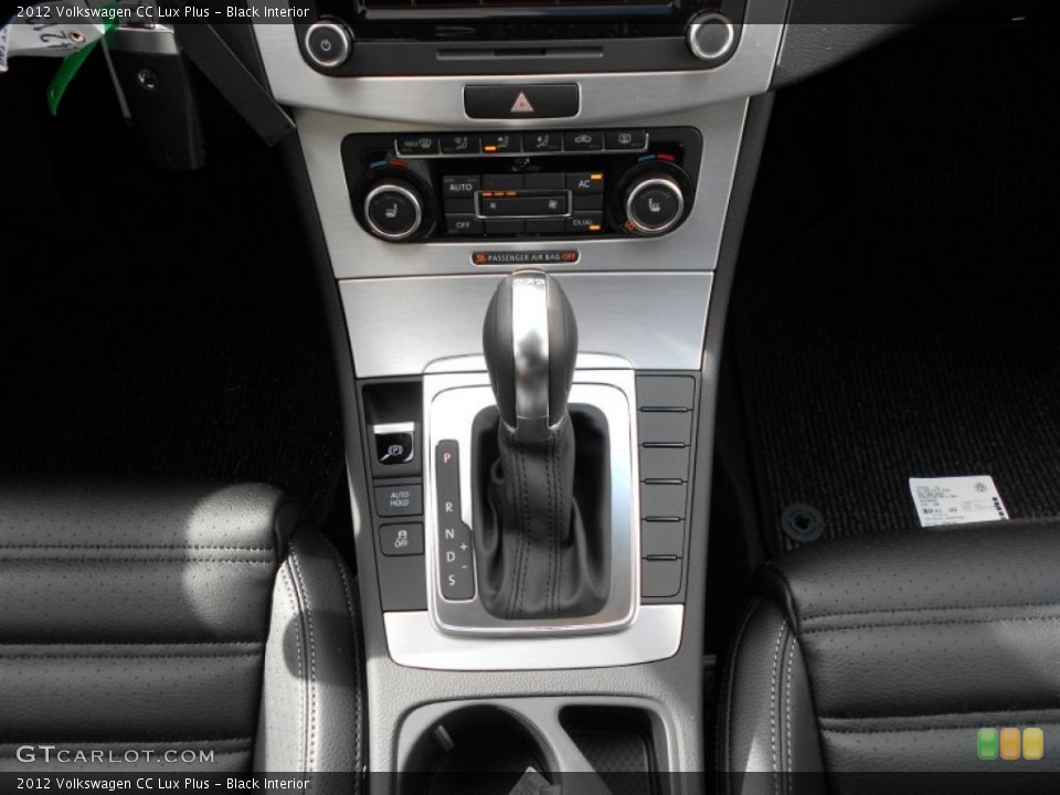 Black Interior Transmission for the 2012 Volkswagen CC Lux Plus #59551557