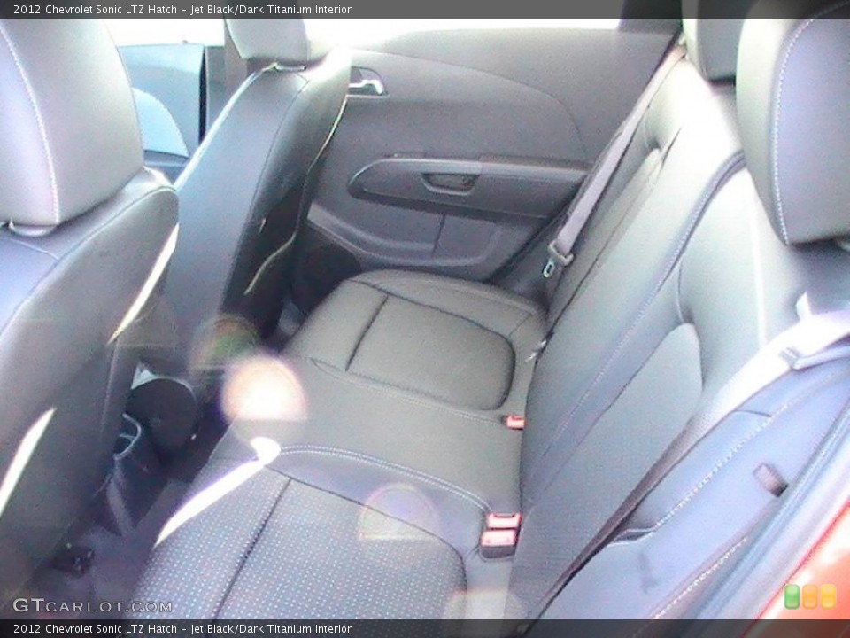 Jet Black/Dark Titanium Interior Photo for the 2012 Chevrolet Sonic LTZ Hatch #59551641