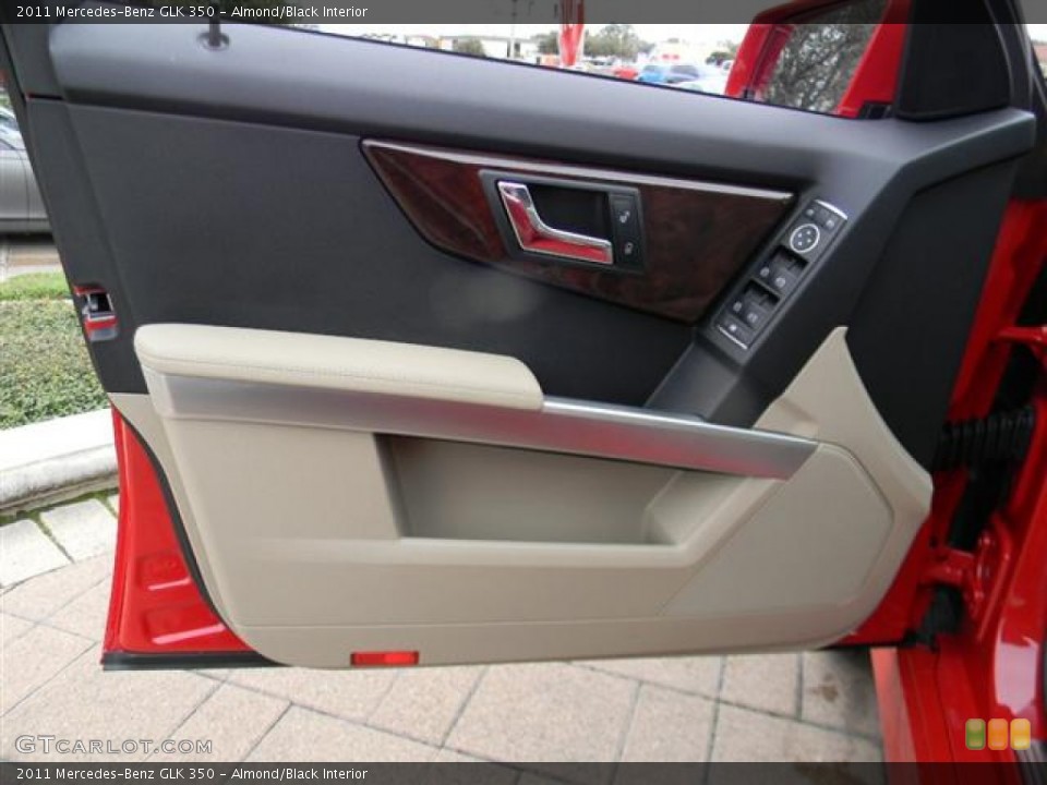Almond/Black Interior Door Panel for the 2011 Mercedes-Benz GLK 350 #59552430