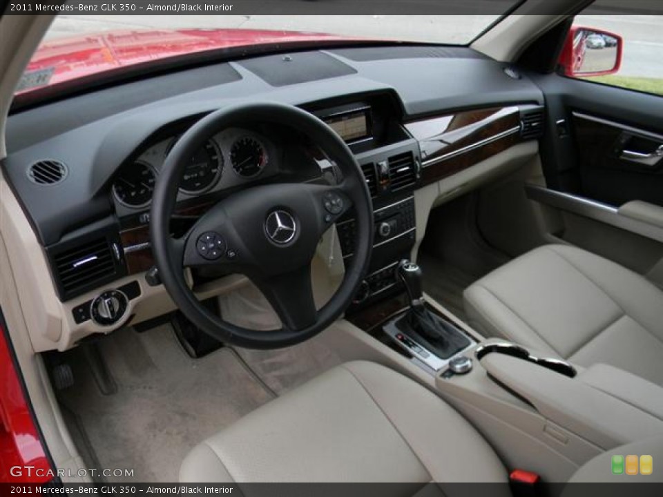 Almond/Black Interior Photo for the 2011 Mercedes-Benz GLK 350 #59552439