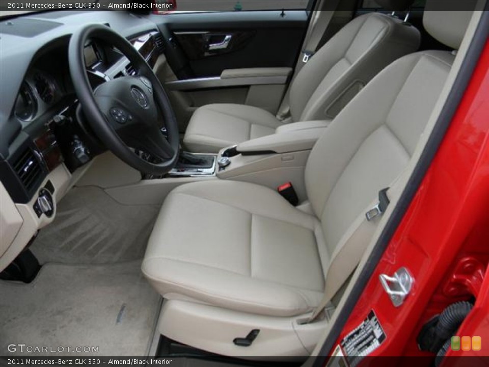 Almond/Black Interior Photo for the 2011 Mercedes-Benz GLK 350 #59552449