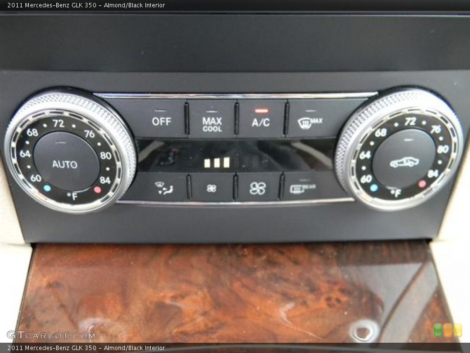Almond/Black Interior Controls for the 2011 Mercedes-Benz GLK 350 #59552496