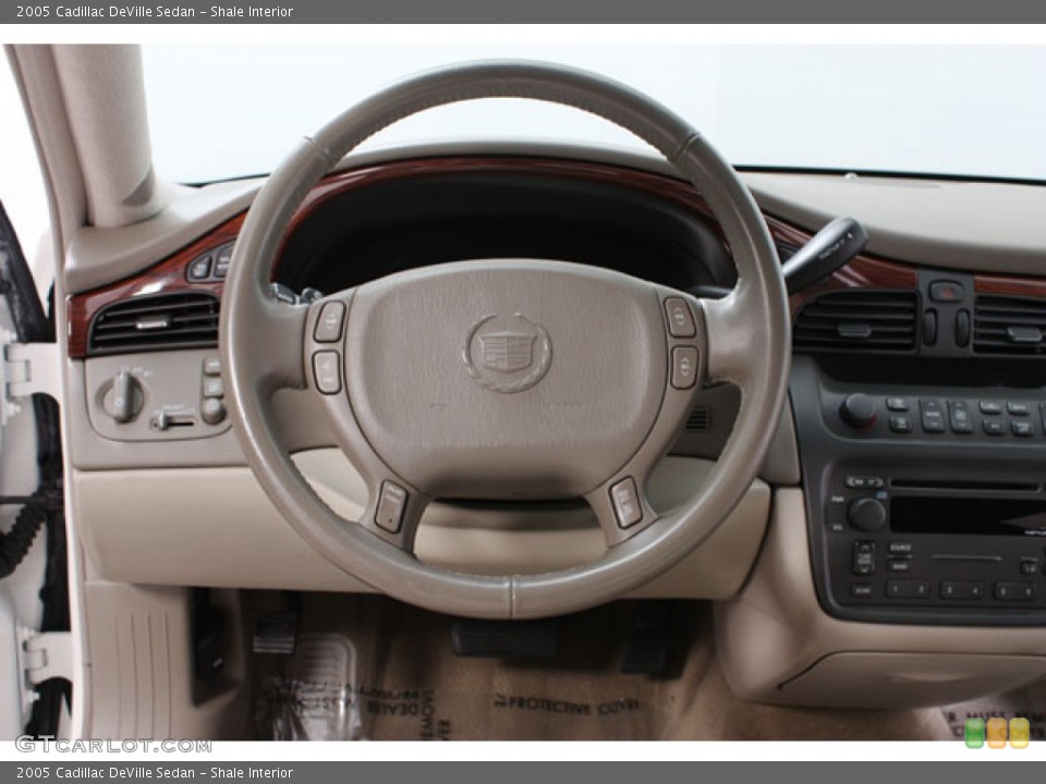 Shale Interior Steering Wheel for the 2005 Cadillac DeVille Sedan #59552645