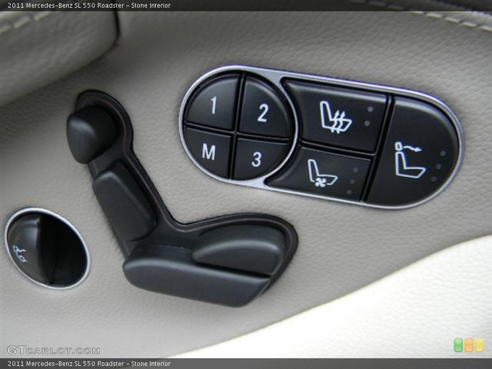 Stone Interior Controls for the 2011 Mercedes-Benz SL 550 Roadster #59552685
