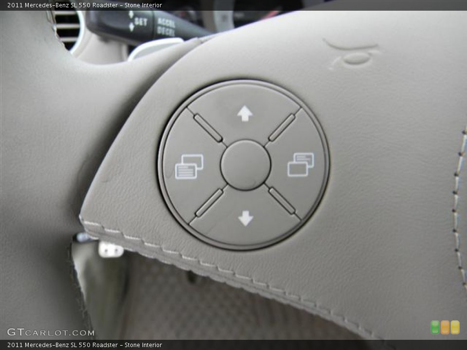 Stone Interior Controls for the 2011 Mercedes-Benz SL 550 Roadster #59552792