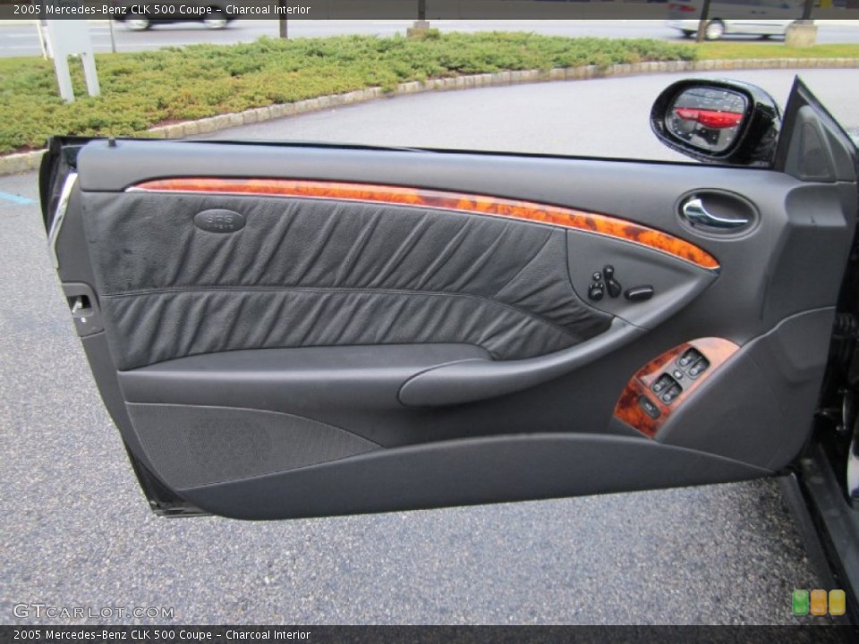 Charcoal Interior Door Panel for the 2005 Mercedes-Benz CLK 500 Coupe #59552961